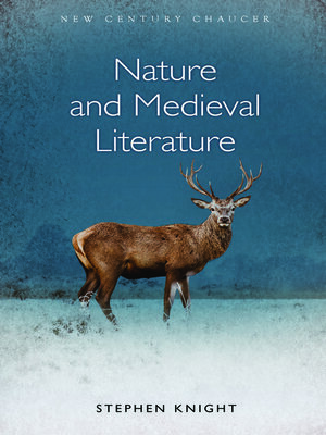 cover image of Nature and Medieval Literature